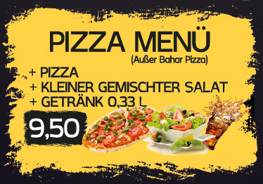 pizza-menü