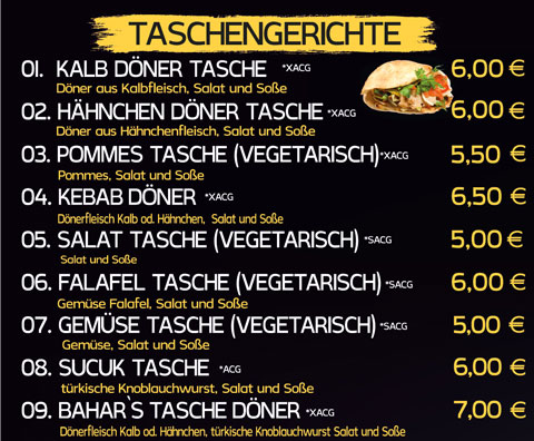 taschengeritcge